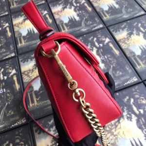 Gucci GG Marmont Mini Top Handle Bag - Image 4