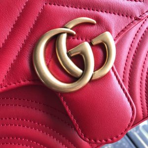 Gucci GG Marmont Mini Top Handle Bag - Image 8