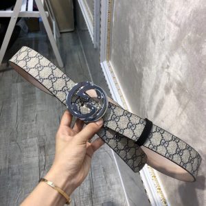 Gucci Belt Blue - Image 3