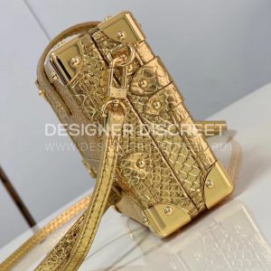 LOUIS VUITTON PETITE MALLE NICOLAS GHESQUIERE Gold M44919 - Image 3