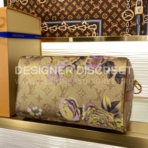 LOUIS VUITTON SPEEDY BANDOULIÈRE 25 GOLD M21317 - Image 8