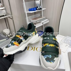 CHRISTIAN DIOR D-WANDER SNEAKERS CYPRESS GREEN KCK299CTD - Image 3