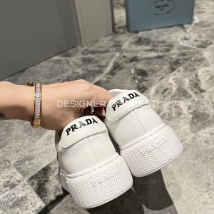 PRADA WHEEL RE-NYLON SNEAKERS WHITE P00528659 - Image 3