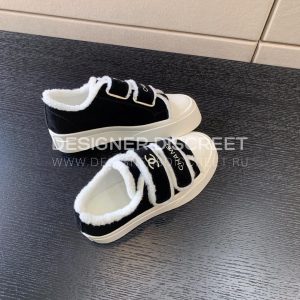 CHANEL SNEAKERS BLACK AND WHITE G39978 - Image 4