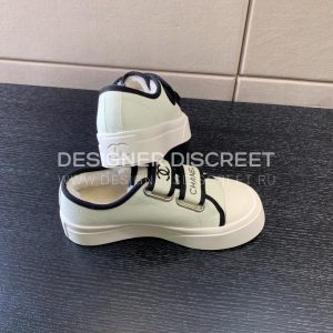 CHANEL SNEAKERS BLACK AND WHITE G39978 - Image 3
