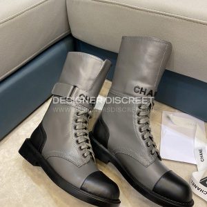CHANEL BOOTS GREY G40134 - Image 3