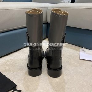 CHANEL BOOTS GREY G40134 - Image 4
