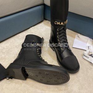 CHANEL BOOTS BLACK G40134 - Image 7