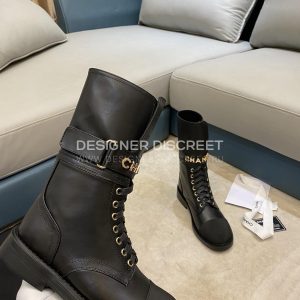 CHANEL BOOTS BLACK G40134 - Image 9