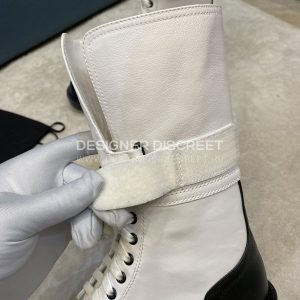 CHANEL BOOTS WHITE G40134 - Image 7