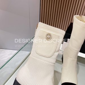 CHANEL BOOTS WHITE G39736 - Image 9