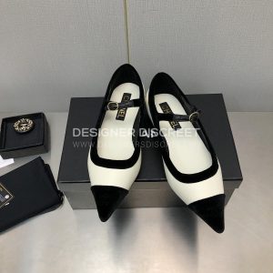 CHANEL BALLERINAS WHITE G02819 - Image 3