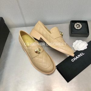 CHANEL LOAFERS NUDE G39697 - Image 6