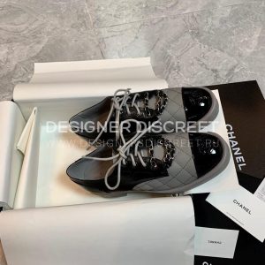 CHANEL LOAFERS GREY G39000 - Image 9