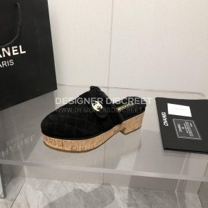 CHANEL MULES BLACK G38271 - Image 3