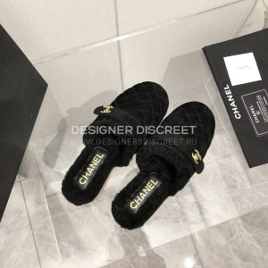 CHANEL MULES BLACK G38271 - Image 7