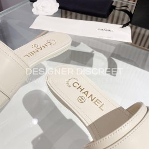 CHANEL MULES WHITE G39954 - Image 7
