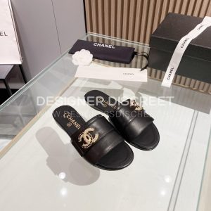 CHANEL MULES BLACK G39954 - Image 4