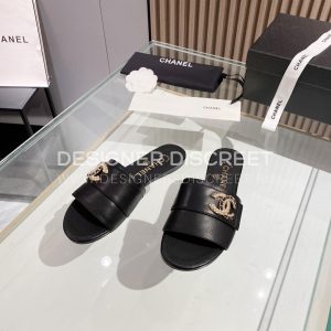 CHANEL MULES BLACK G39954 - Image 5