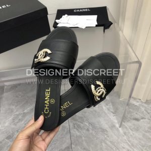 CHANEL MULES BLACK G39954 - Image 6