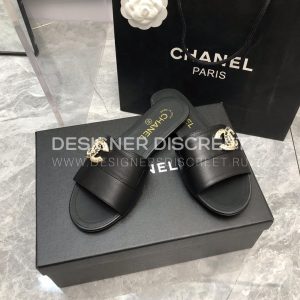 CHANEL MULES BLACK G39954 - Image 8