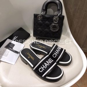CHANEL MULES BLACK G40118 - Image 4