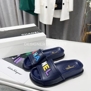 CHANEL MULES BLUE G38933 - Image 6