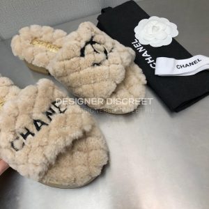 CHANEL MULES WHITE G39059 - Image 5