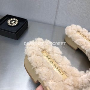 CHANEL MULES WHITE G39059 - Image 7