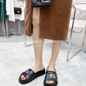 CHANEL MULES BLACK G38933 - Image 6