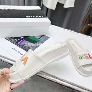 CHANEL MULES WHITE G38933 - Image 7
