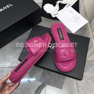 CHANEL MULES PINK G38933 - Image 4