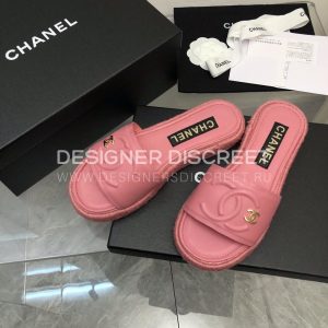 CHANEL MULES PEACH G39778 - Image 3