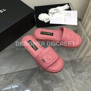 CHANEL MULES PEACH G39778 - Image 7