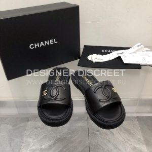 CHANEL MULES BLACK G39778 - Image 3