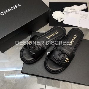 CHANEL MULES BLACK G39778 - Image 5