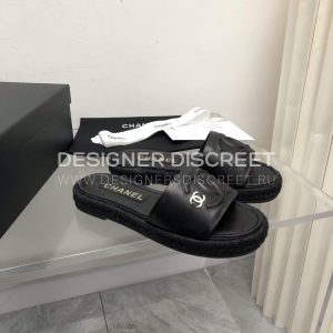 CHANEL MULES BLACK G39778 - Image 9