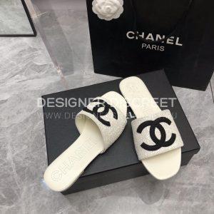 CHANEL MULES WHITE G39778 - Image 9