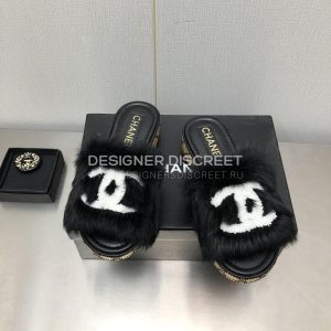 CHANEL MULES BLACK G39357 - Image 7