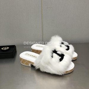CHANEL MULES WHITE G39357 - Image 4
