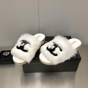 CHANEL MULES WHITE G39357 - Image 7
