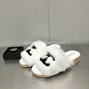 CHANEL MULES WHITE G39357 - Image 8