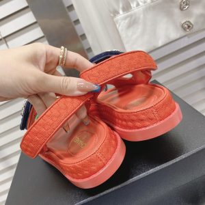 CHANEL SANDALS RED G35927 - Image 8