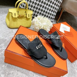 HERMES EMPIRE SANDAL BLACK H221074Z - Image 3