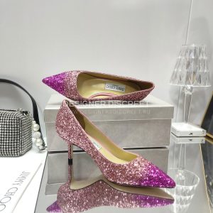 JIMMY CHOO LOVE 85 PUMPS CANDY PINK LOVE85ZGOFUCHSIA - Image 6