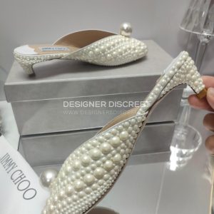 JIMMY CHOO SAMANTHA 35 WHITE SAMANTHA35 - Image 5