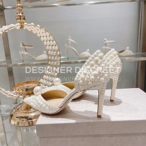 JIMMY CHOO SACORA 100 WHITE SACORA100WOZ - Image 7