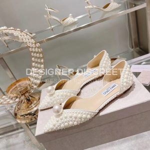 JIMMY CHOO SACORA 100 WHITE SACORA100WOZ - Image 3