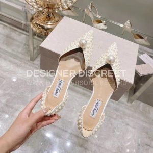 JIMMY CHOO SACORA 100 WHITE SACORA100WOZ - Image 6