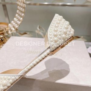 JIMMY CHOO SACORA 100 WHITE SACORA100WOZ - Image 9